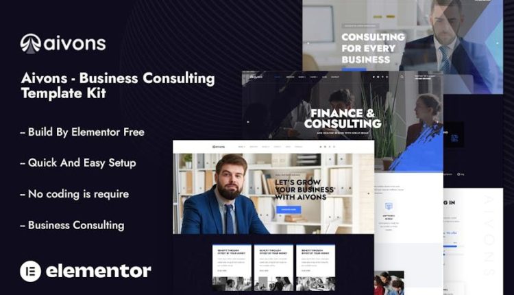 Aivons – Business Consulting Template Kit