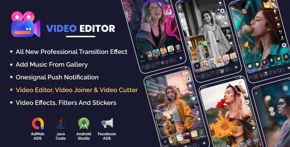 All in one Video Maker & Editor – Cut, trim, merge & more