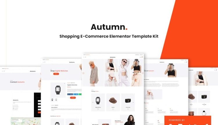 Autumn – Fashion eCommerce Elementor Template Kit