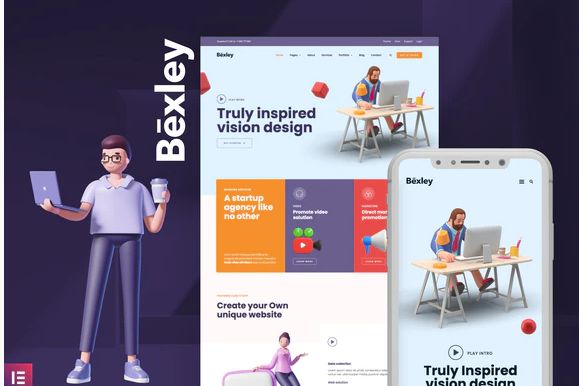 Bexley – Digital Marketing Agency Template Kit
