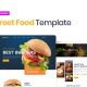 Burgos – Street Food Elementor Template Kit