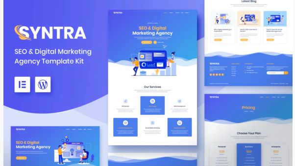 SYNTRA – SEO & Digital Marketing Agency Template Kit