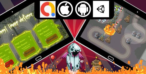 Ghost Tower Defence – Unity Tower Defence Game
