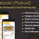Restorder (Android) – A single restaurant food ordering app.