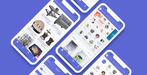 IonShop – Ionic 6 Angular Capacitor Full App + Admin Portal for e-commerce based apps