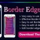 Edge Border light , Live wallpaper ( android 10 )