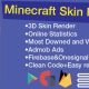Minecraft Skin App Template With 3D Skin Render