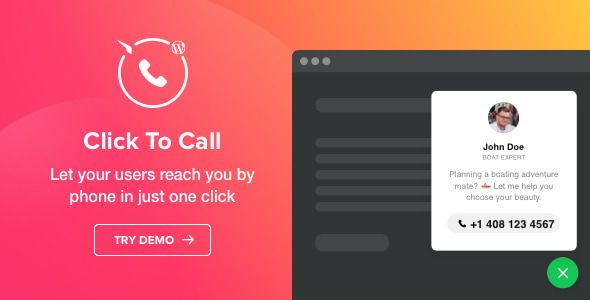 Click to Call - Call Button plugin for WordPress Download