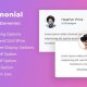 HT Testimonial For Elementor