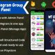 Whatsapp And Telegram Group Pro App with Admin Panel
