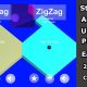Zigzag ball jumping game