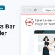 Laser Loader — Stylish Progress Bar Preloader