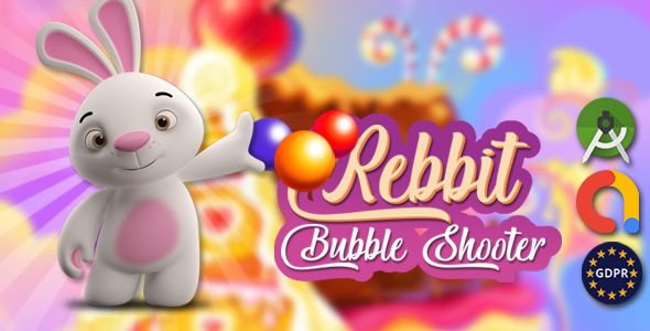 Rebbit bubble android studoi + admob 2 Rebbit bubble android studoi + admob