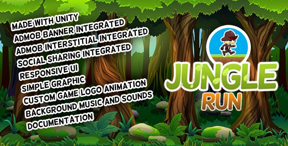Jungle Run - Android Game with AdMob 2 Jungle Run - Android Game with AdMob