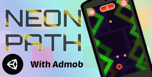 Neon Path Colorful Game 2 Neon Path Colorful Game