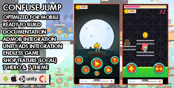 Confuse Jump – Unity Game 2 Confuse Jump – Unity Game