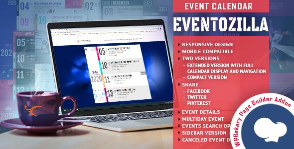 EventoZilla - Event Calendar - Addon For WPBakery Page Builder