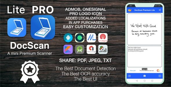DocScan – A mini and Powerful mobile scanner for Android