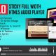 Apollo – Sticky Full Width HTML5 Audio Player