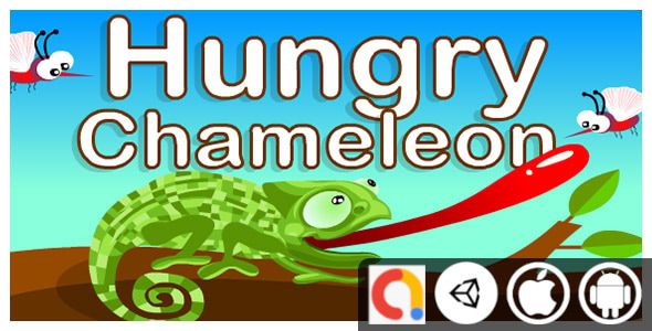 Hungry Chameleon Unity Casual Game For Android and iOS Game With Admob(Banner, Interstitial) 2 Hungry Chameleon Unity Casual Game For Android and iOS Game With Admob(Banner, Interstitial)