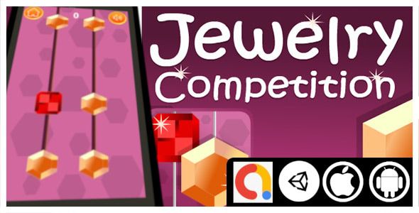 Jewelry Competition Unity Arcade Game with Admob ad for android and iOS 2 Jewelry Competition Unity Arcade Game with Admob ad for android and iOS
