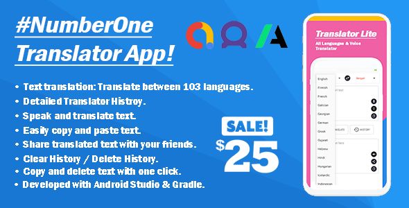 Translator Lite - All Languages & Voice Translator