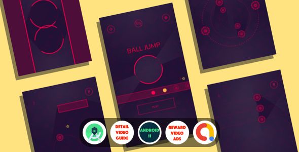 Ball Jump : (Android Studio+Admob+Reward Ads+Multiple Characters+Remove Ads+Leaderboards+Onesignal) 2 Ball Jump : (Android Studio+Admob+Reward Ads+Multiple Characters+Remove Ads+Leaderboards+Onesignal)