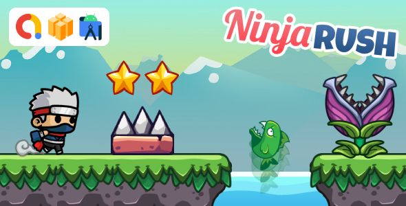 Ninja Rush Game (Buildbox Template + Android Studio Project) 2 Ninja Rush Game (Buildbox Template + Android Studio Project)