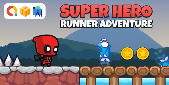 Super Hero Runner Adventure (Buildbox Template + Android Studio Project) 2 Super Hero Runner Adventure (Buildbox Template + Android Studio Project)