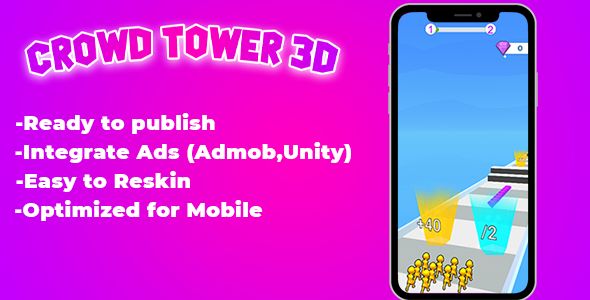 Crowd Tower 3D – Unity
