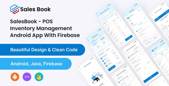 SalesBook - POS Inventory Management android app With Firebase Database 2 SalesBook - POS Inventory Management android app With Firebase Database