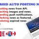 Android Auto Posting News with News API