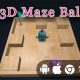 3D Maze Ball – Cross Platform Casual Physics Game