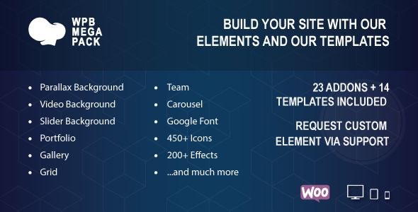 WPBakery Mega Pack - Addons and Templates