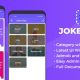 Jokes App with Admin Panel , Admob and Facebook Ads