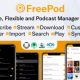 FreePod v1.0 – Easy-to-use and flexible podcast manager and player + Admob + Java + Facebook Ads