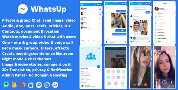 WhatsUp – WhatsApp Clone Chat Groups 2 WhatsUp – WhatsApp Clone Chat Groups