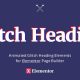 Glitch Heading for Elementor