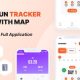 Run Tracker with Map – Android App with In-App Purchase and Google Ads