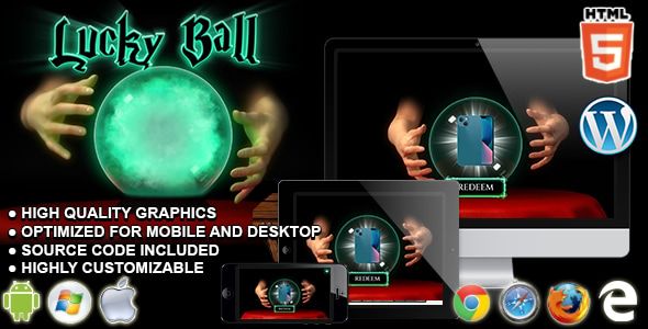 Lucky Ball – HTML5 Instant Win Game