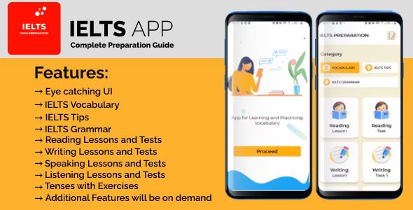 IELTS Preparation Full Guide App with AdMob Ads