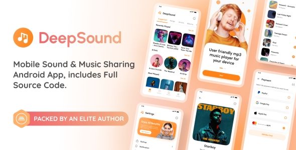 DeepSound Android- Mobile Sound & Music Sharing Platform Mobile Android Application 2 DeepSound Android- Mobile Sound & Music Sharing Platform Mobile Android Application