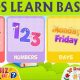 Kids Learn Basics : Read, Write, Draw, Quiz