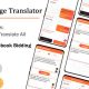 Multi language Translator Text, Chat, Camera, Voice, Photos With Admob and Facebook Ads