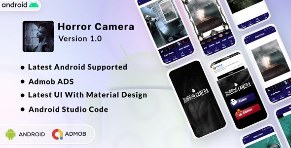 Scary CAM - Horror Camera - Live Photo Effect | Android APP | Admob Ads