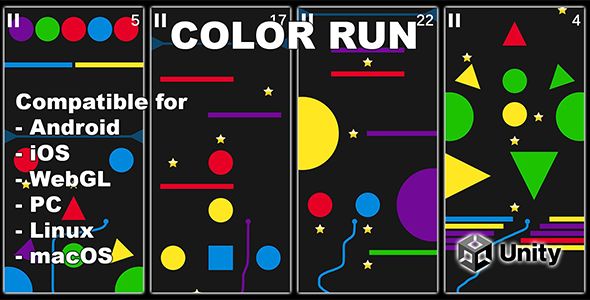 Color Run - Unity Game With AdMob Ads 2 Color Run - Unity Game With AdMob Ads