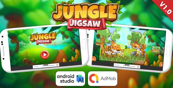 Jungle Jigsaw - Jigsaw Puzzle Game Android Studio Project with AdMob Ads + Ready to Publish 2 Jungle Jigsaw - Jigsaw Puzzle Game Android Studio Project with AdMob Ads + Ready to Publish