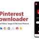 Pinterest Downloader – Videos, Images & Gifs Downloader | ADMOB, FAN, APPLOVIN, FIREBASE, ONESIGNAL