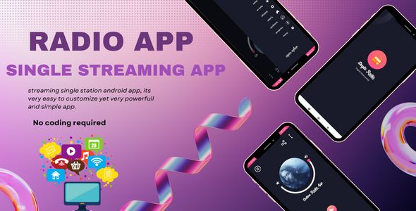 Single Radio Online Android Radio Streaming App