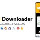 Moj Downloader – Moj Videos & Mp3 Downloader | ADMOB, FAN, APPLOVIN, FIREBASE, ONESIGNAL